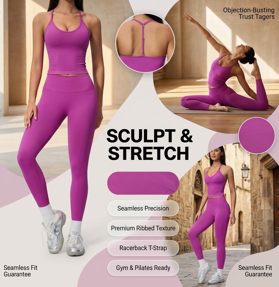 Seamless Ribbed Workout Tank Top - 럭셔리 디자이너 심리스 요가 탱크탑 여성용