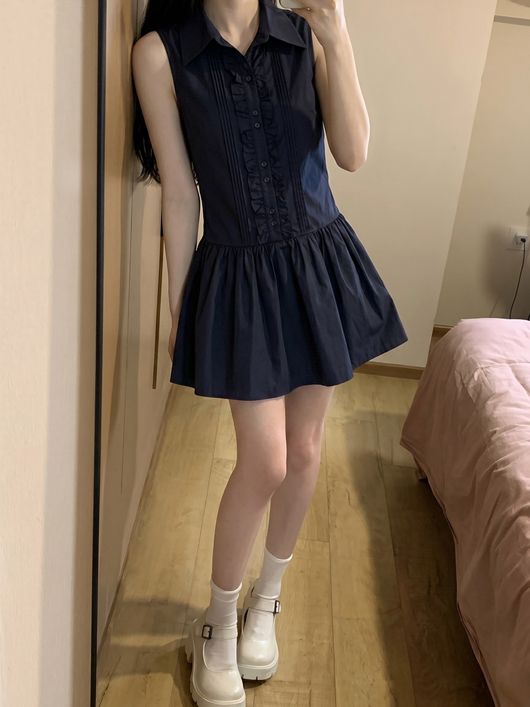 슬리밍 효과 한국 대학생 스타일 셔츠 원피스 여성 여름 - Korean Style A Line Shirt Dress 리뷰 및 가격
