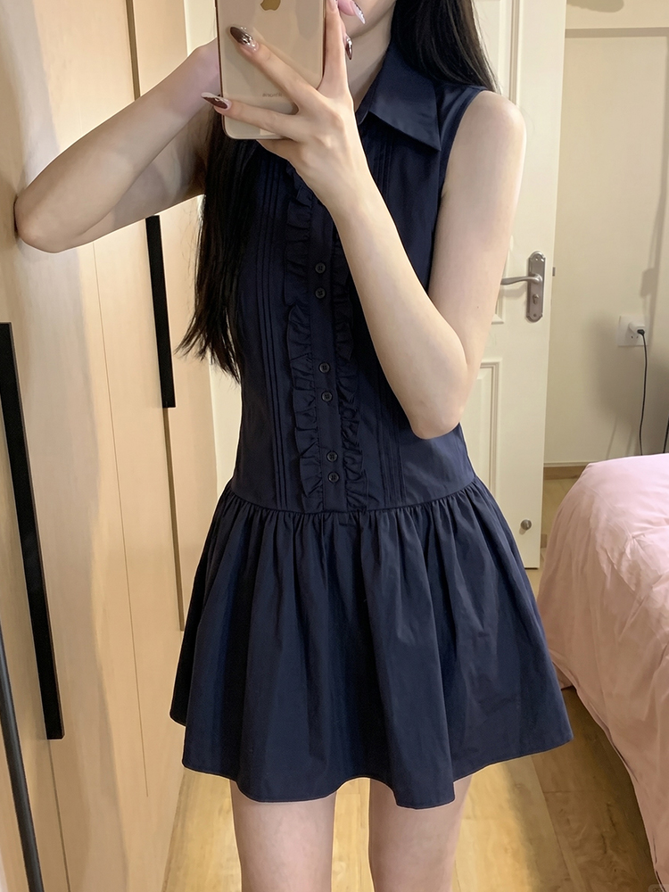 슬리밍 효과 한국 대학생 스타일 셔츠 원피스 여성 여름 - Korean Style A Line Shirt Dress 리뷰 및 가격