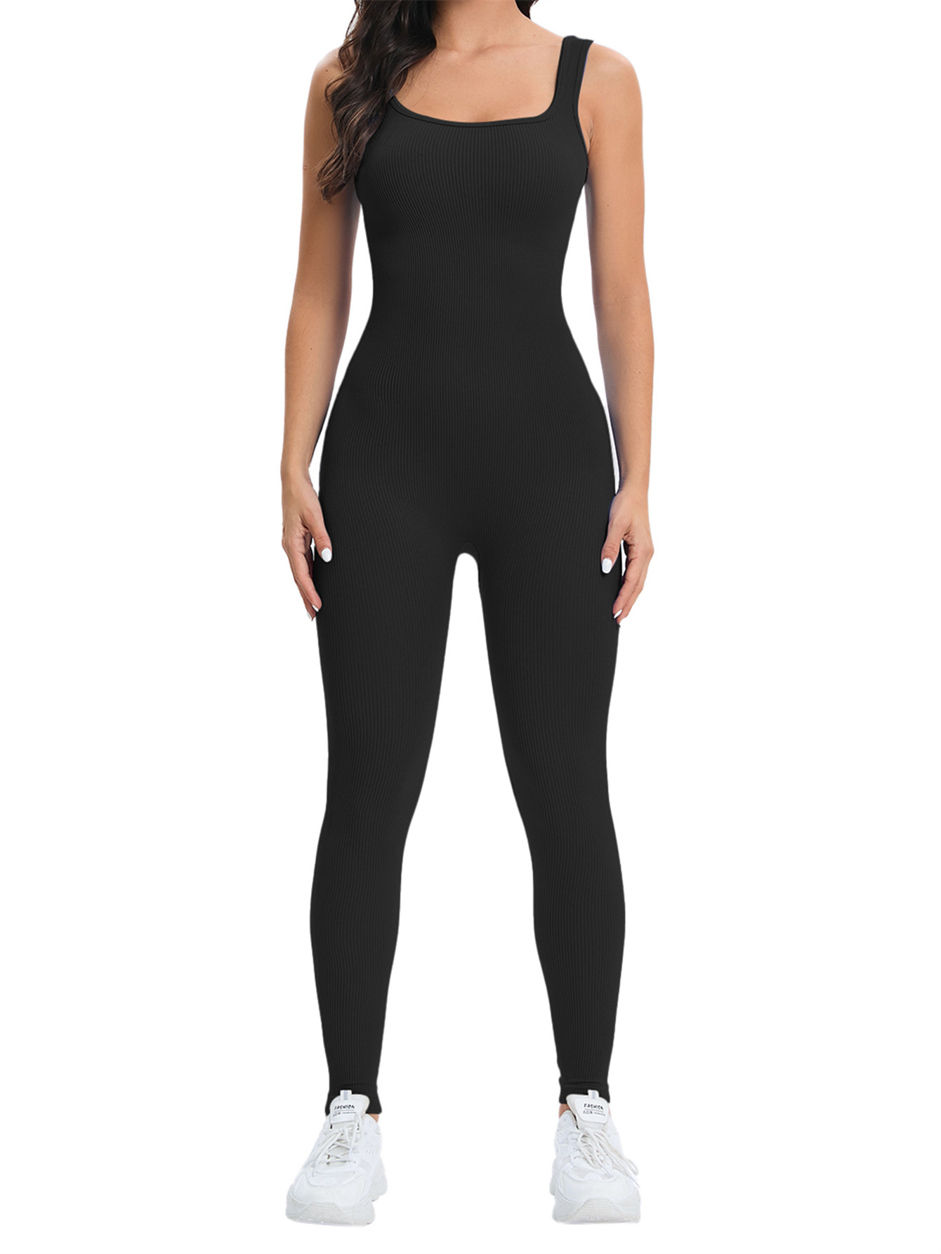 여성용 운동복 심리스 점프수트 요가 리브드 바디콘 원피 - Seamless Ribbed Workout Tank Top 리뷰 및 가격