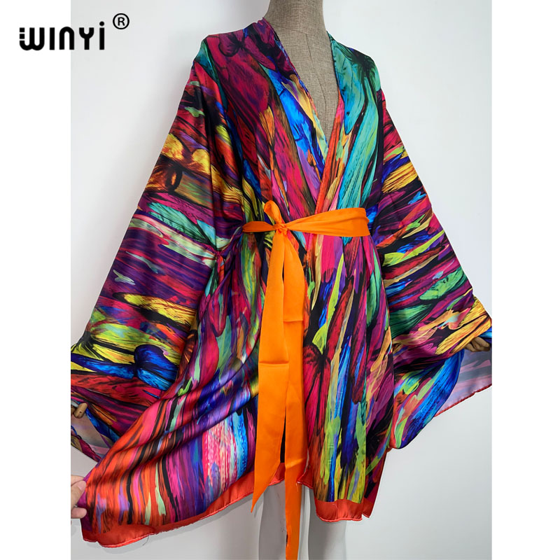 WINYI 여성용 우아한 비치 비키니, 보헤미안 컬러  - Boho Summer Beach Maxi Dress 리뷰 및 가격